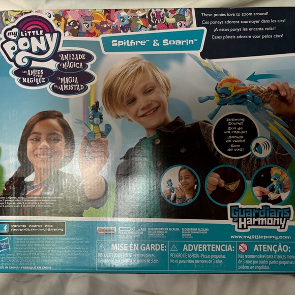 SALE!!! Spitfire & Soarin My Little Pony Guardians of Harmony Interactive Set - Picture 6 of 12